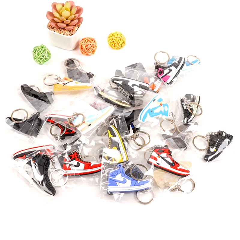 Mini Nike Aj Keychains Personalized Nba Basketball Shoe Key Chain