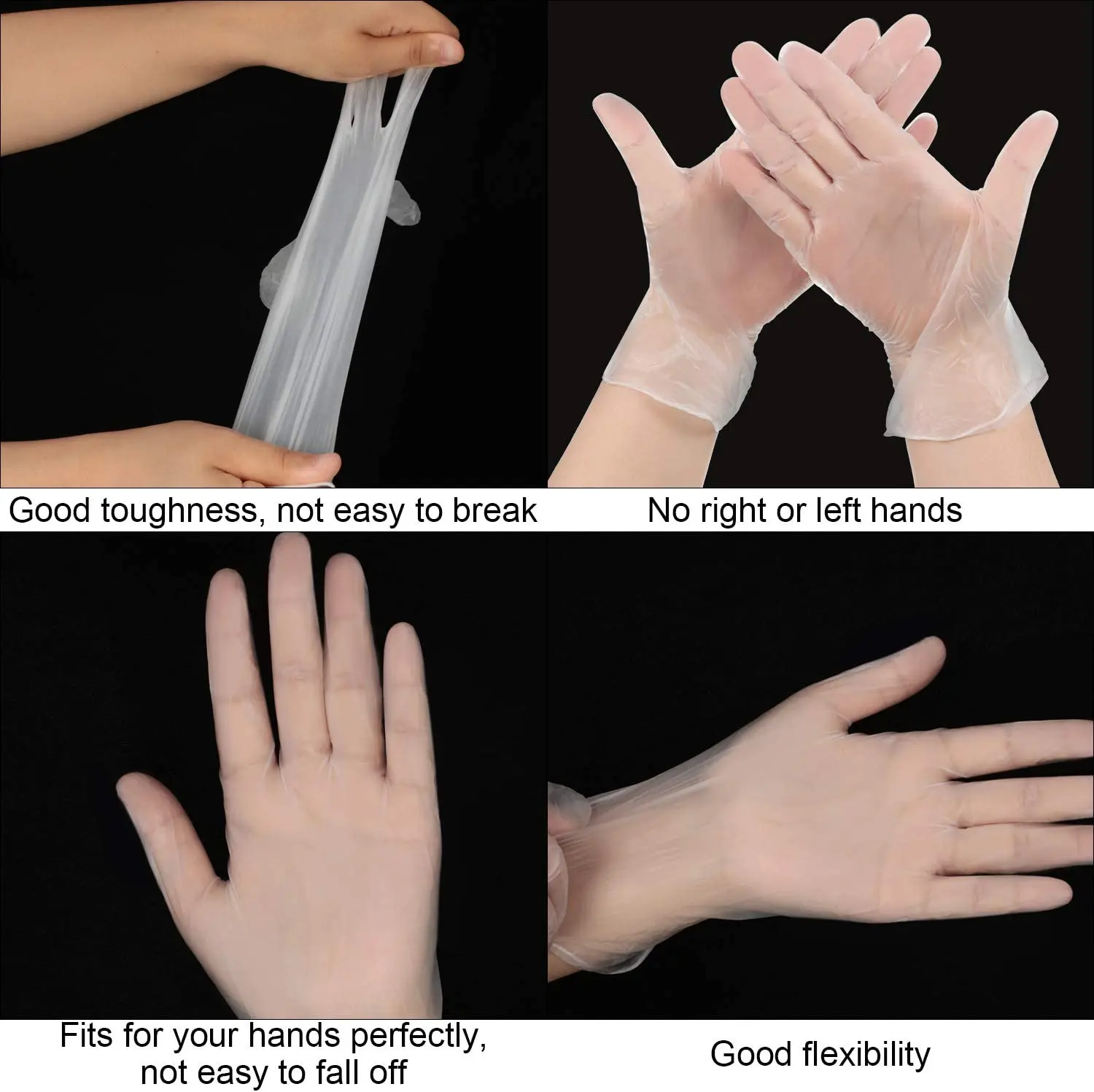 High Quality Transparent Cheap Vinyl Gloves For Food Latexfree Pvc Gloves Pink Blue Buy High