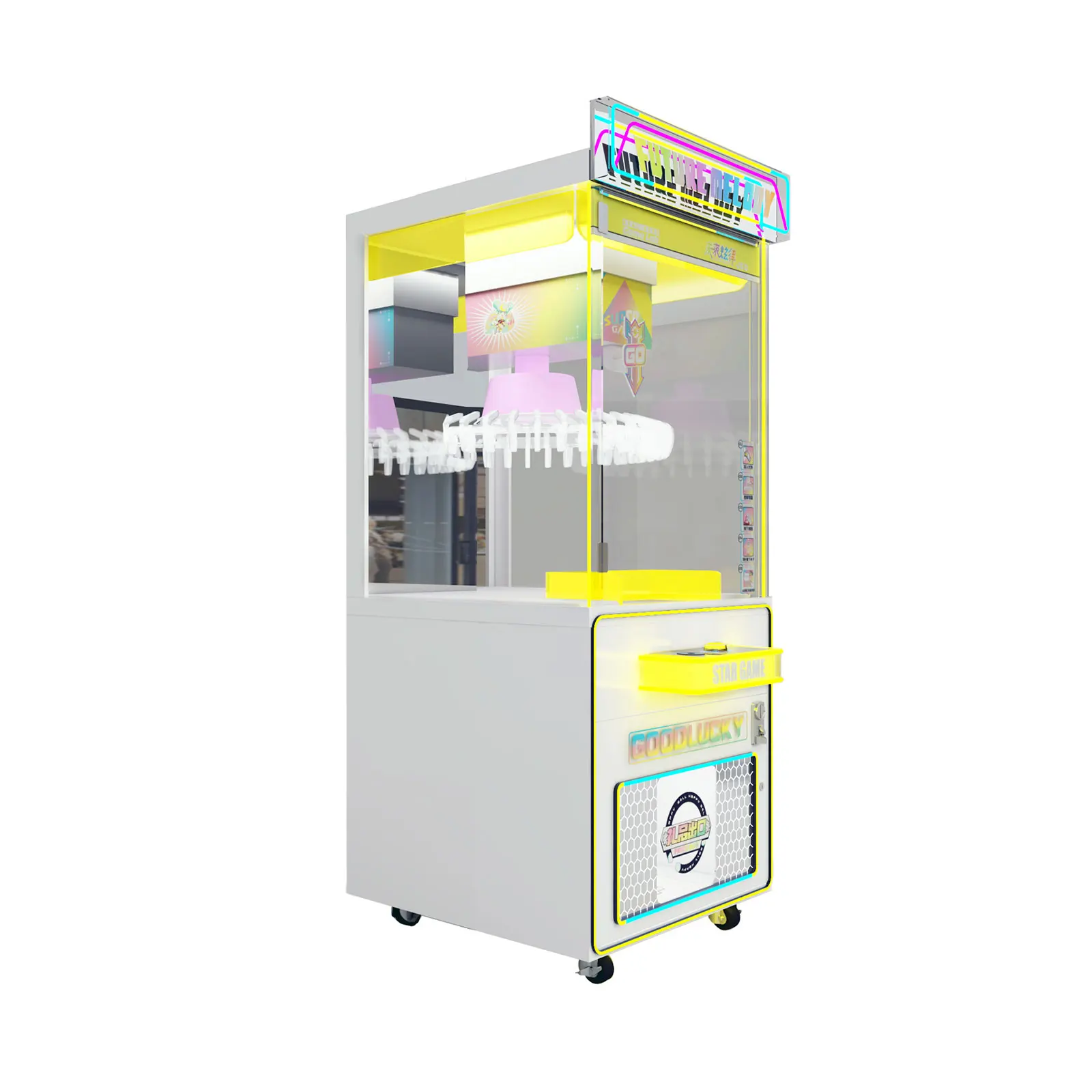 Coin Operated Arcade Gift Vending Game Prize Machine Crane Prize Machine Claw Vending Machine for Game Center details