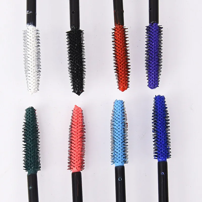 Как выглядит тушь для глаз Custom Private Label Cosmetic Eyelash Brush Wands colour mascara for factory who