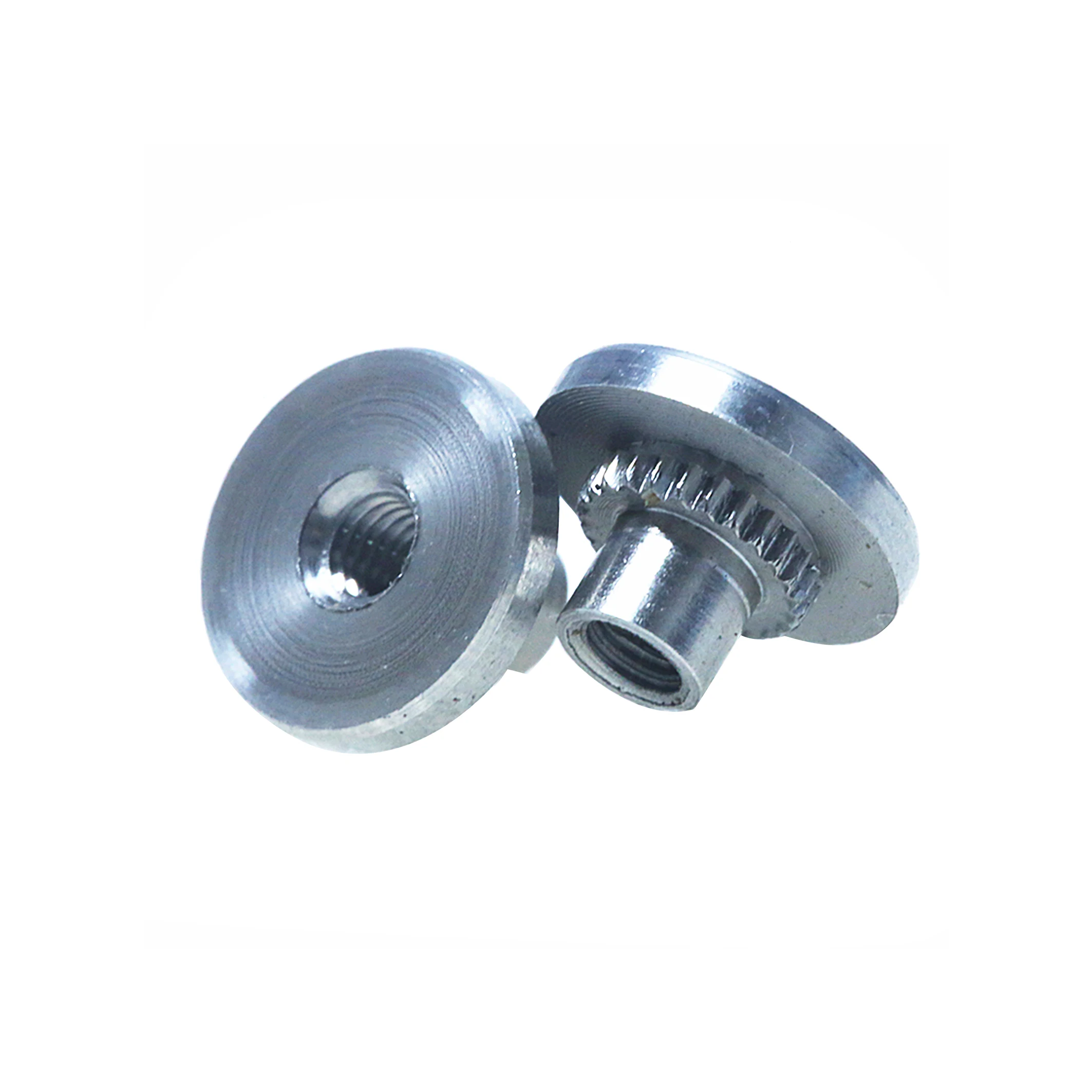 中国定制ss 304 圆形压花镶边螺母