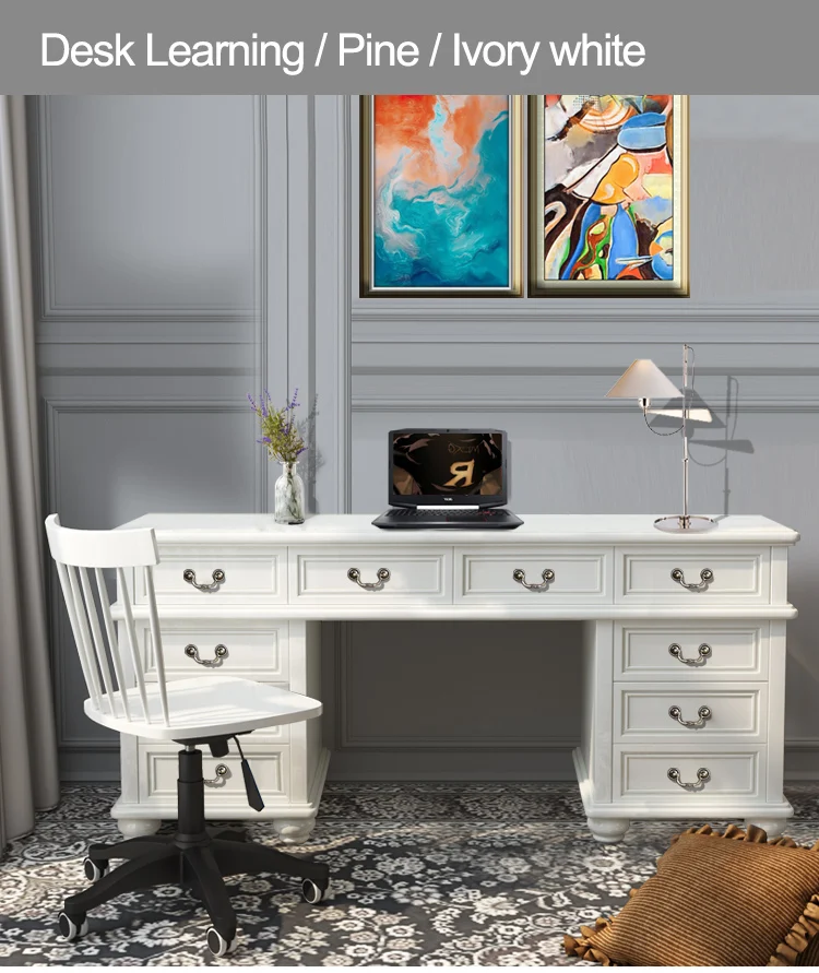 Study Room Modern Accent Table Modern Home Gaming Computer Desk Furniture