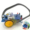Free Shipping D2-1 Intelligent Line Tracking Robot Smart Bobot Car