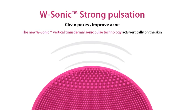2019 Newest Deep Cleaning Silicone face cleansing brush HQ-A009
