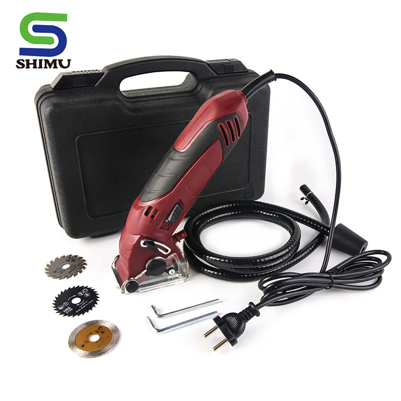SMD100015 220V Power Tools Set 400W Mini Circular Saw for Metal Cut Saw Electric Cutter Mini Electric Saw