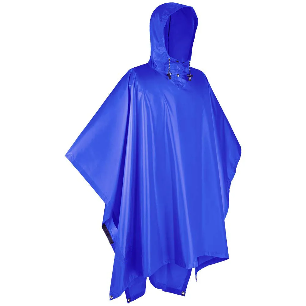 Waterproof Multifunctional Rain Poncho For Hiking,Polyester Rain Poncho ...