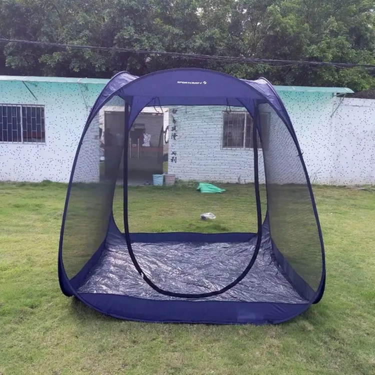 Outdoor Light Weight Pop Up Screen Room Large Mosquito Net Shelter Tent ...