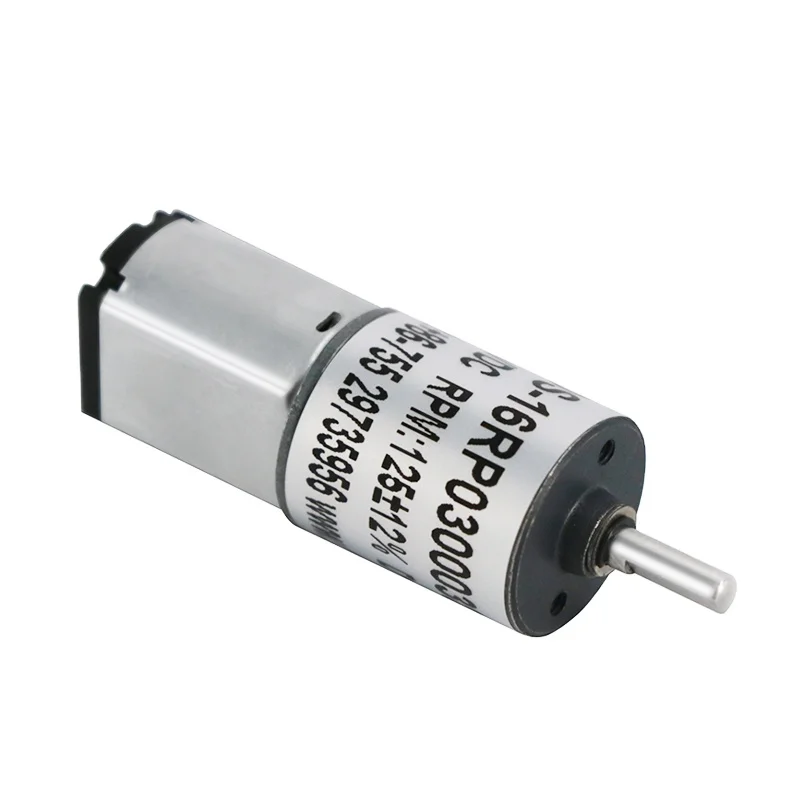 Mini Motor High Torque DSD-16RP030 Dia 16mm 3V 6V 12V Low rpm DC Planetary Gear Motor manufacture