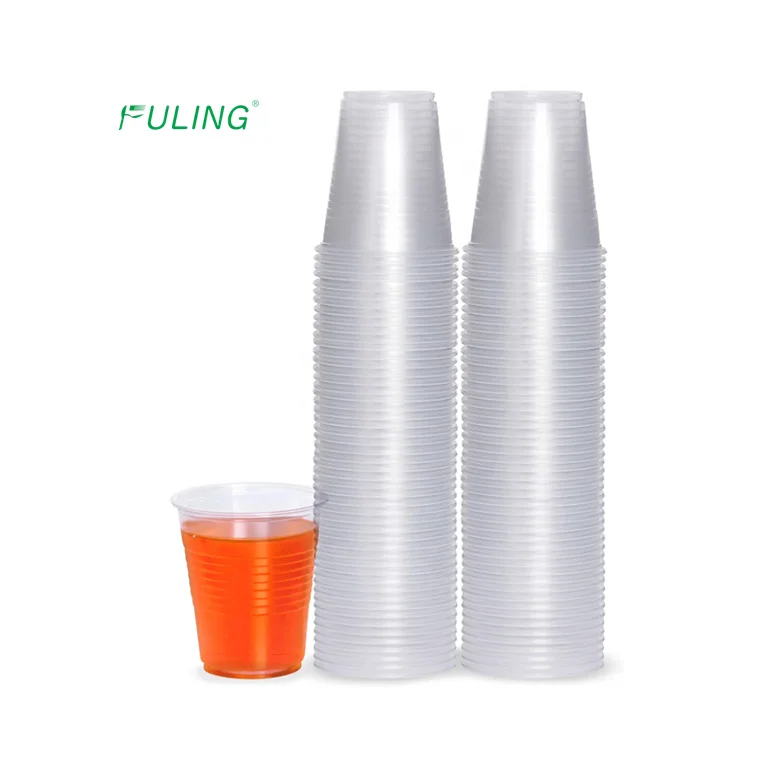 6oz Disposable Plastic Wine Cups - Eco-Friendly Drinkware in Clear, Red,  Blue & More - 50 Cartons MOQ, Custom Branding Available