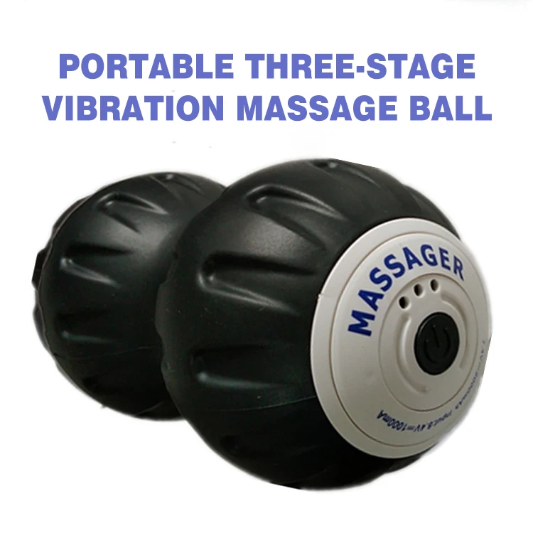 Wholesale Fitness Electric Peanut Ball Vibration Peanut Massage Ball Muscle Fascia Ball Muscle Relaxer