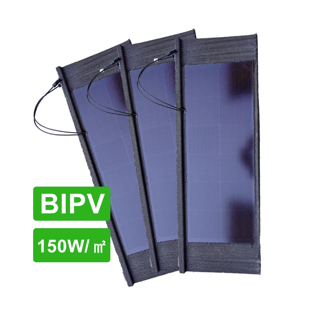 Top Energy Low Cost Bipv Solar Roof Tiles Shingles Stone Coated Metal