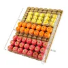 Supermarket resin Multi-function step riser display board for fruit and vegetable