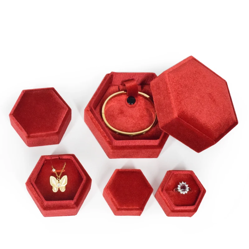 hexagon ring box