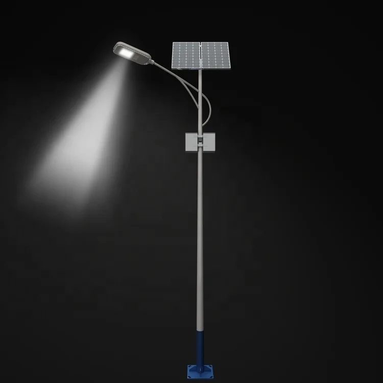 BR SOLAR As Excellent Manufacturer Warranty 7M LED street solar light 60w For 3 Years