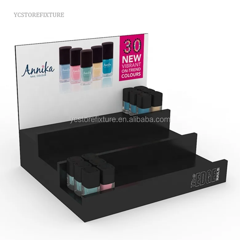 Store Countertop Black Acrylic Makeup Display Stand Cosmetic Buy