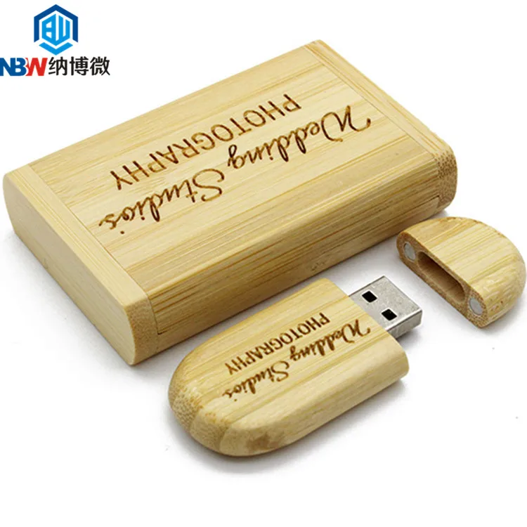 Free Shipping Gift Engraving Custom Logo Swivel Usb Flash Drive Wooden USB Flash Drives, Pen Drive 4gb 8gb 16gb U - ANKUX.COM