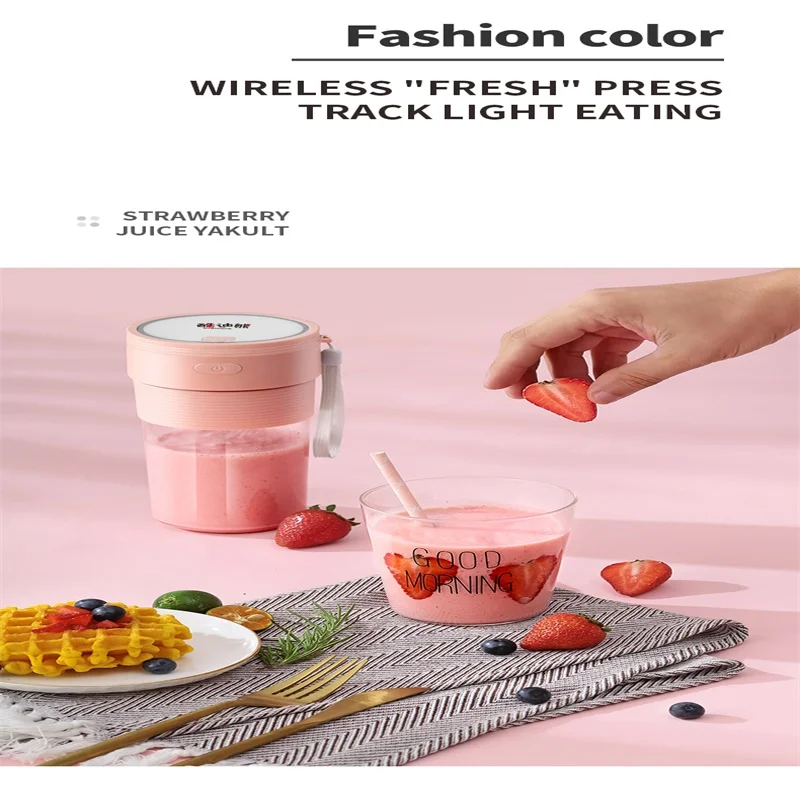 New Easytowash Juicer Cups Personal Usb Juicer With 300ml Blender Cup Multifunction Mini Cup