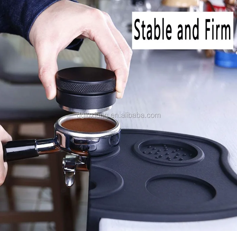 Coffee Silicone Tamper Mat Expresso Tampering Mat Coffee Tamper Station