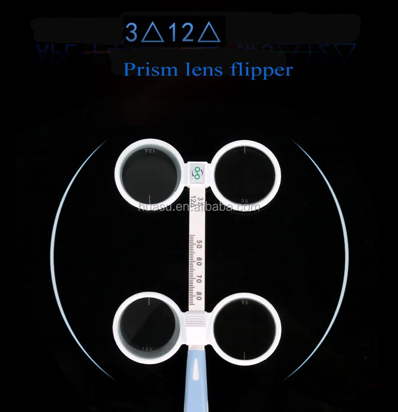 Optometry Prism Lens Flippers Pdadjusting Ophthalmic Eye Trainer