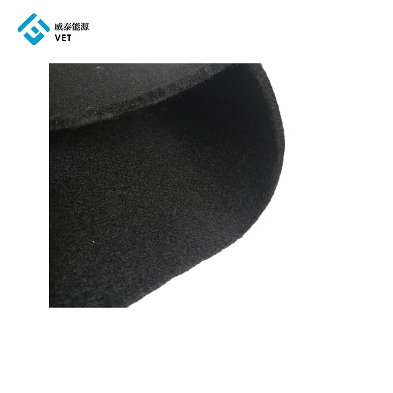 Latest products Soft carbon graphite felt for floor cover/stove support