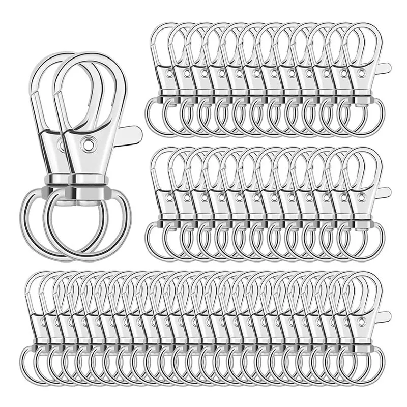 Wholesale Lobster Claw Clasp With Key Rings Swivel Lanyard Clips Snap