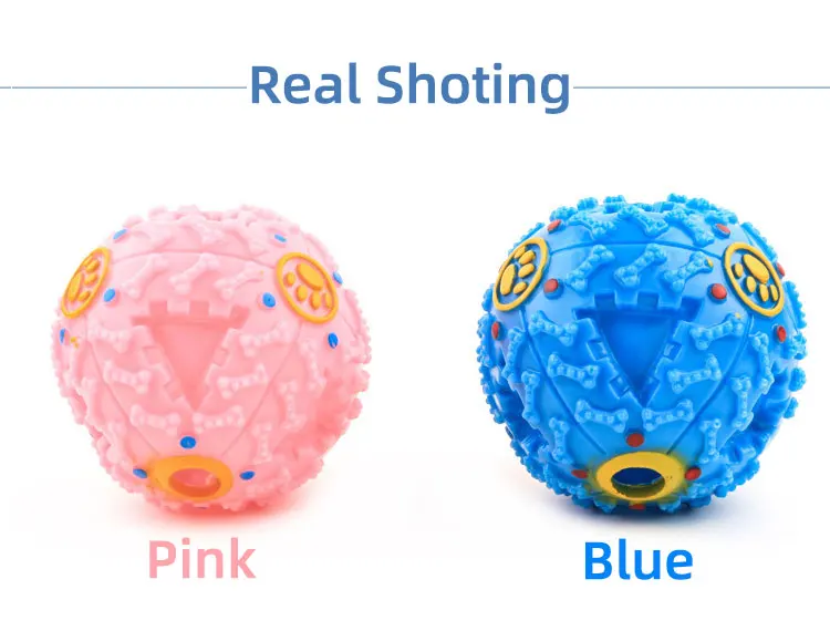Interactive Cute Durable Rubber Pet Bite Cat Dog Chew Toy