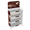 Custom Metal Wire Snacks Display Racks Hanging Hot Dogs Links Sausages Snacks Display Rack