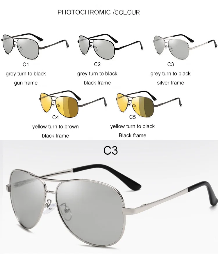 quality best photochromic sunglasses series-11