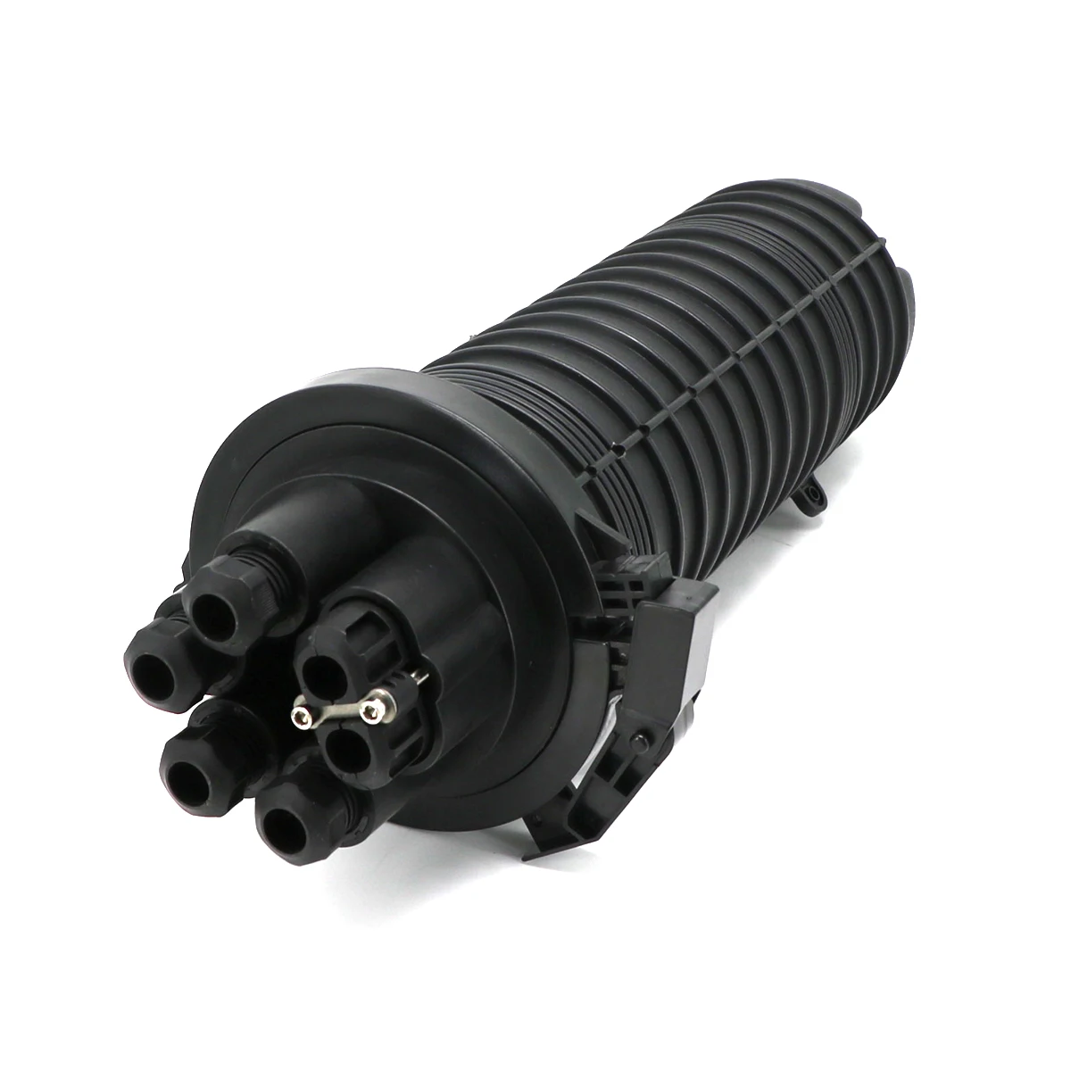 Vertical Dome Type Joint 96 Cores Mechanical 3 In 3 Out Heat Shrinkable ...