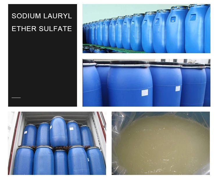 China texapon n70 price lauril eter sulfato de sodio sles (chemical) 70% price
