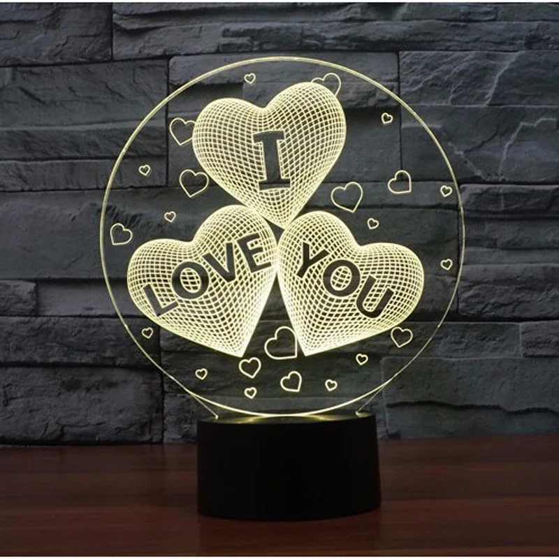 3d light lamp