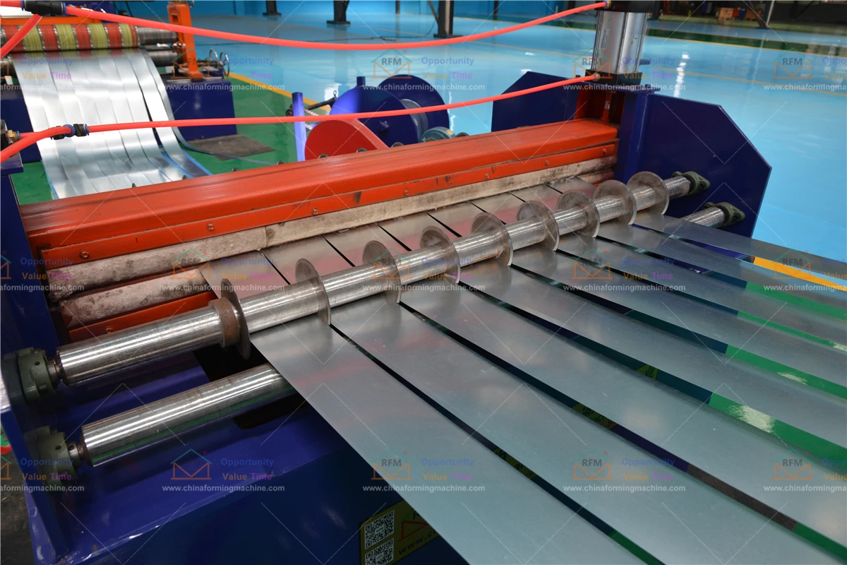 heating pipe industry steel strip Slitting Line Roll Forming Machine