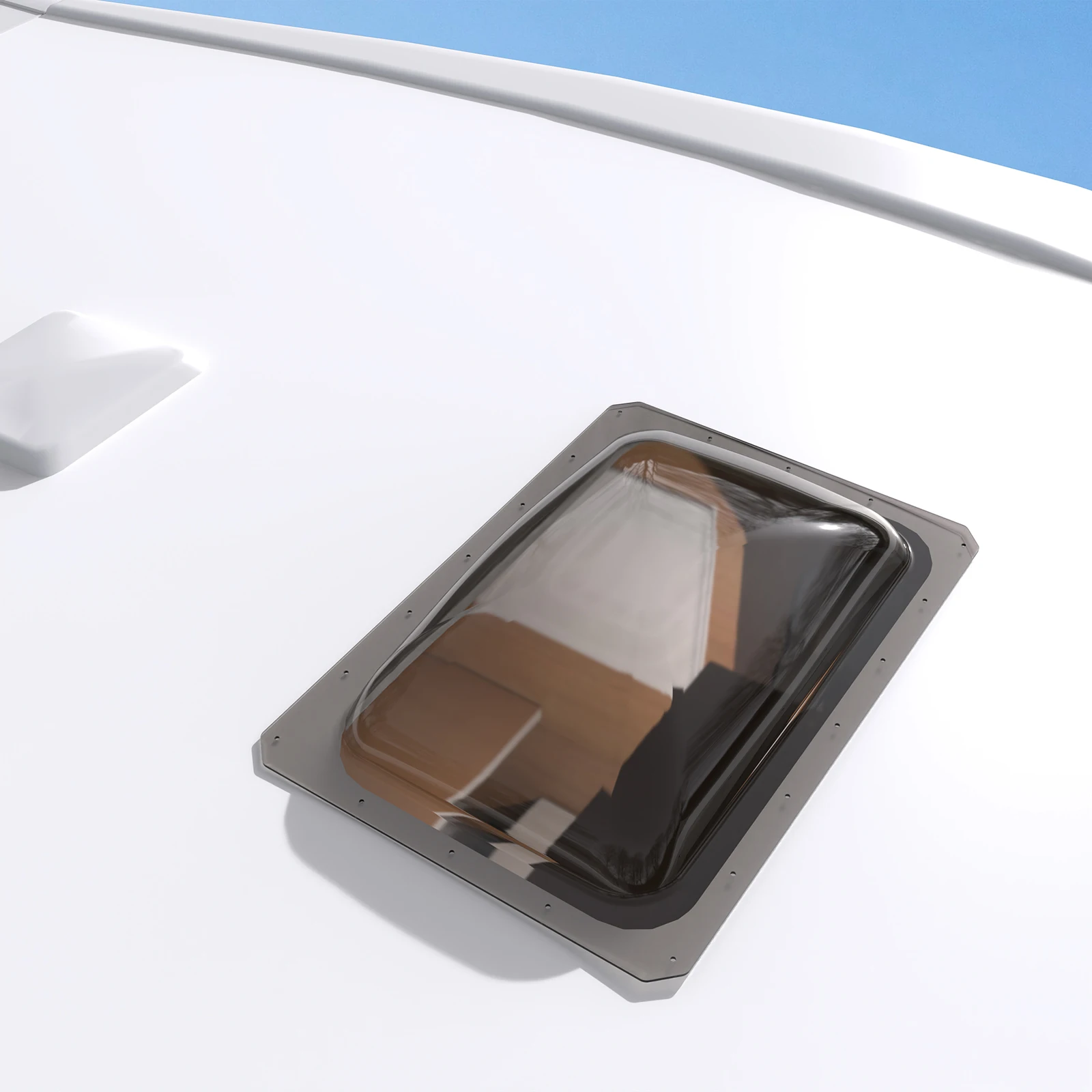 S303 Rv Skylight Bundle Camper Skylight Cover Dome Dimension 14" X