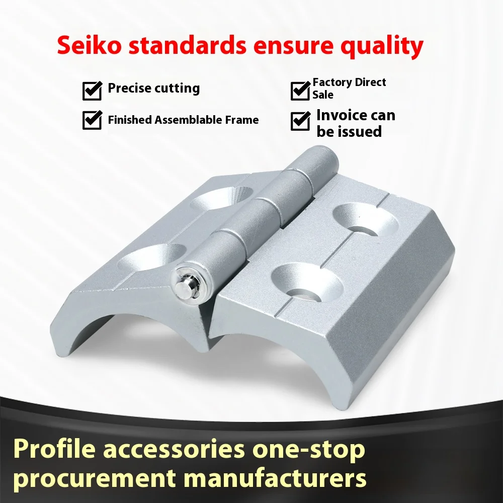 AYK01-G-Z-8479 Aluminum Profile for Industrial Machinery & Equipment Mute Dust Round Pipe Ladder with Fixed Hinge Fasteners factory