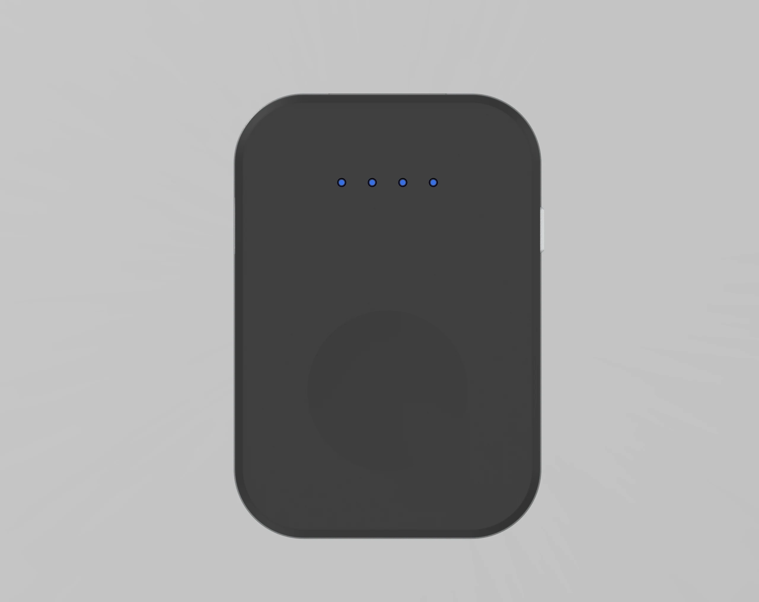 QI Easy Carry Fast Charging Black Wireless Charger for Watch - ANKUX.COM