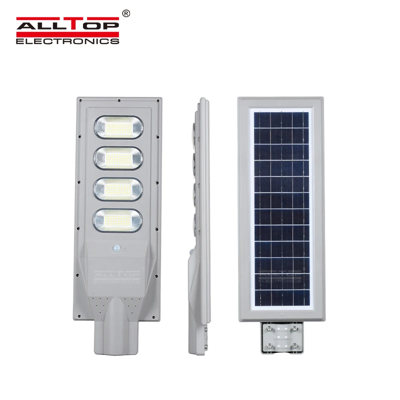 ALLTOP Energy saving IP65 waterproof solar power 30 60 90 120 w all in one led street lamp