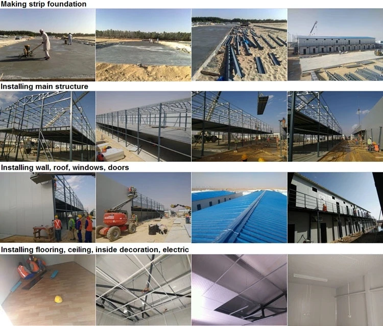 prefabricated buildings oil mining camp accommodation