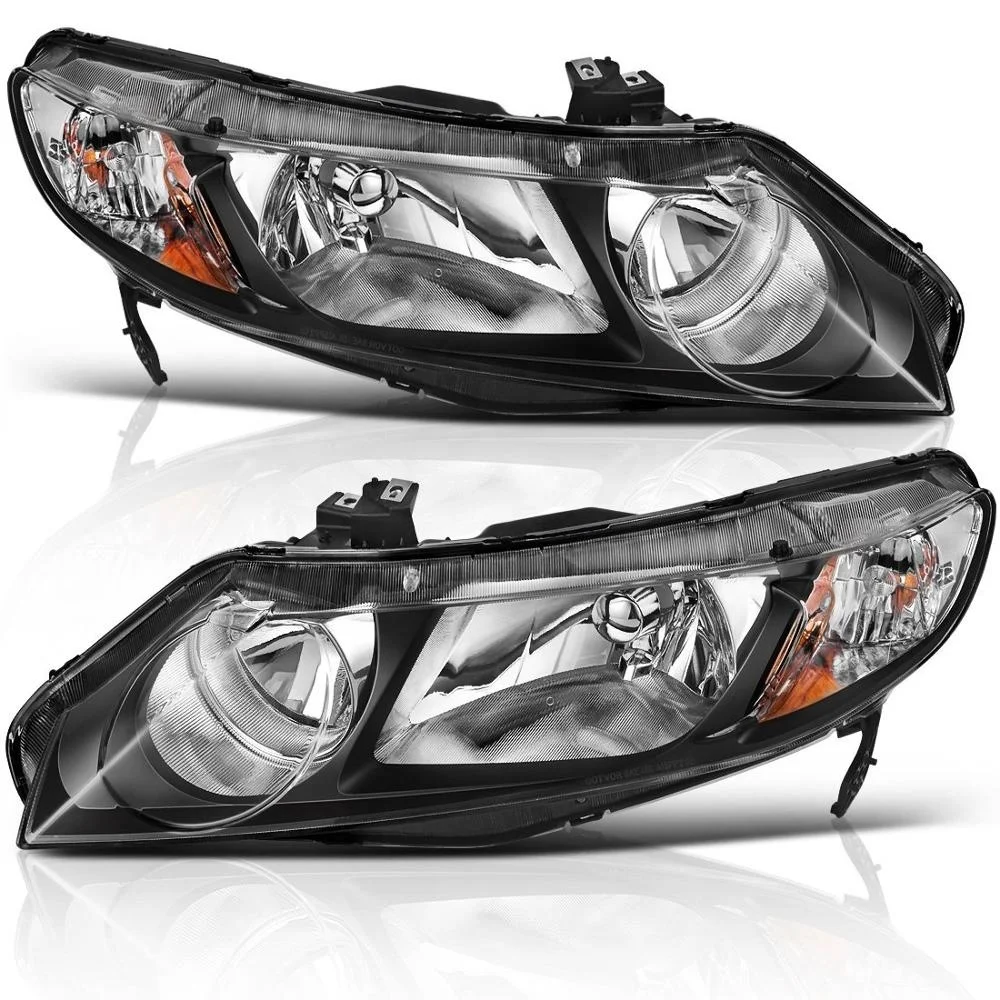 Фара цивик. Honda Civic 2008 Front Headlamp. 2000 Honda Civic LX Headlights. Civic 2d Headlights. 2007 Honda Civic si Parts and Accessories.