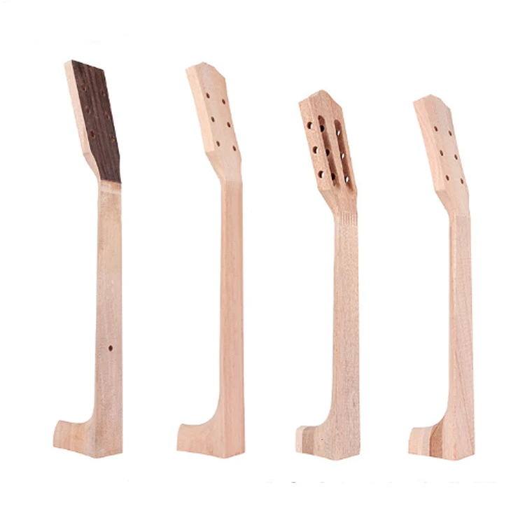 41 Inch Okoume Unfinished Acoustic Guitar Necks With Rosewood Top Head For Diy Guitar