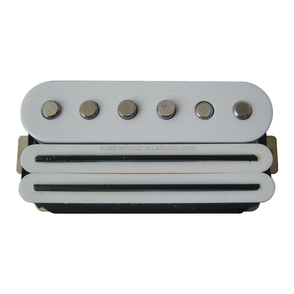 3 Coils Humbucker Guitar Pickup Multi Function Combined In White Color