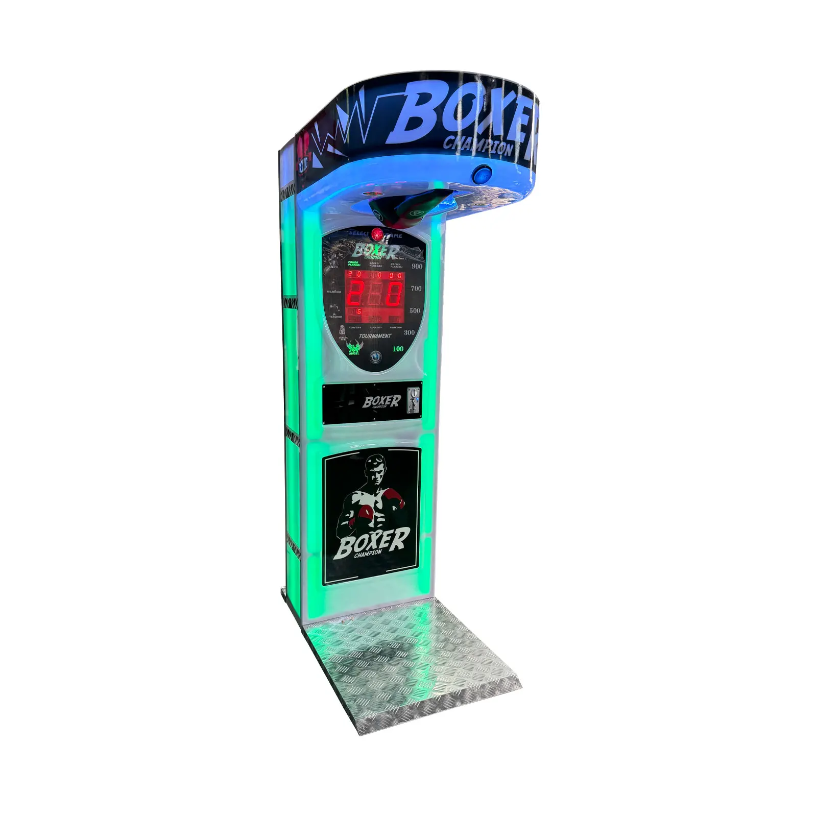 RaiseFun Champion Street Amusement Boxing Punch Machine Arcade Punching Machine Outdoor Ultimate Big Punch Boxing Game Machine details