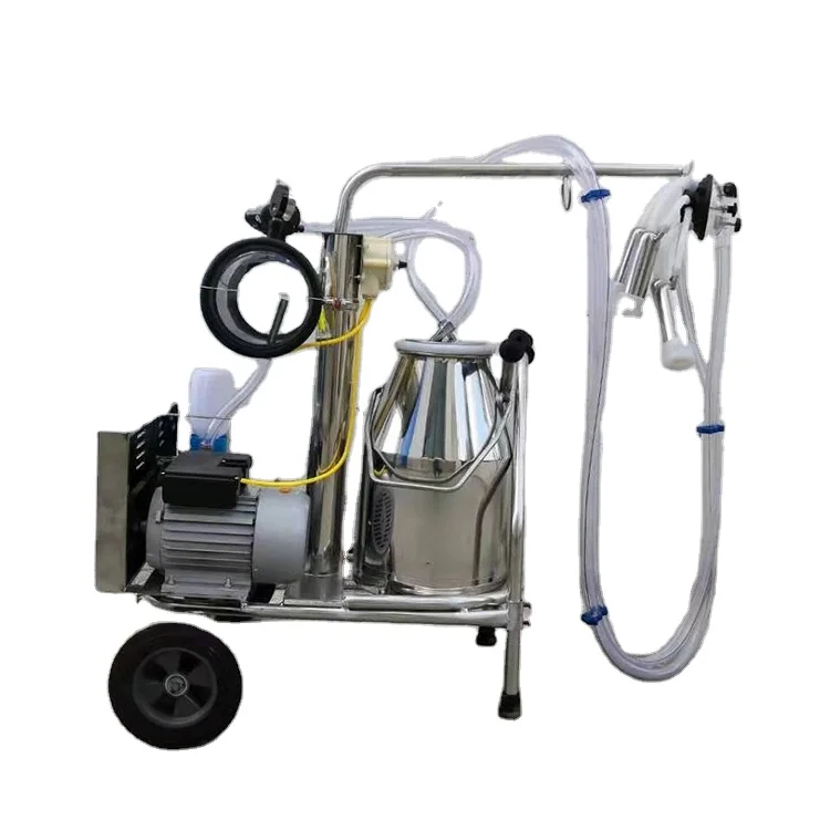 
Single barrel double barrel single pump milking machine for small dairy factoryReplaceable head for milk camel 