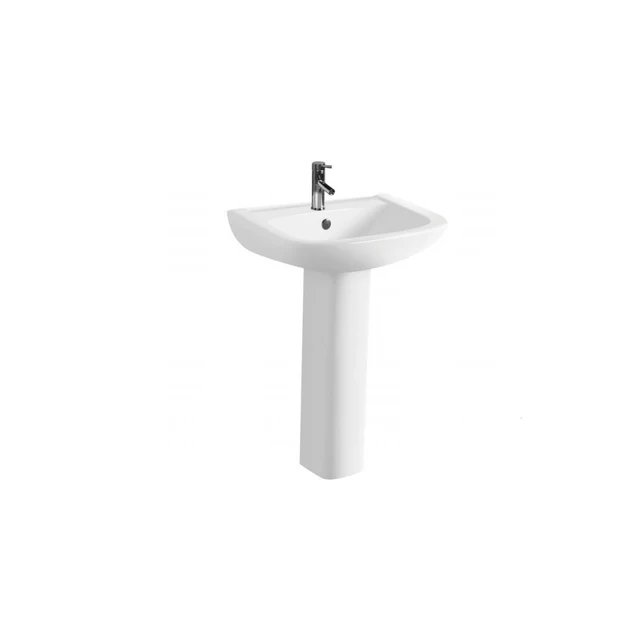 Pure White Ceramic Pedestal Sink Bathroom Used Pure White Ceramic Pedestal Sink