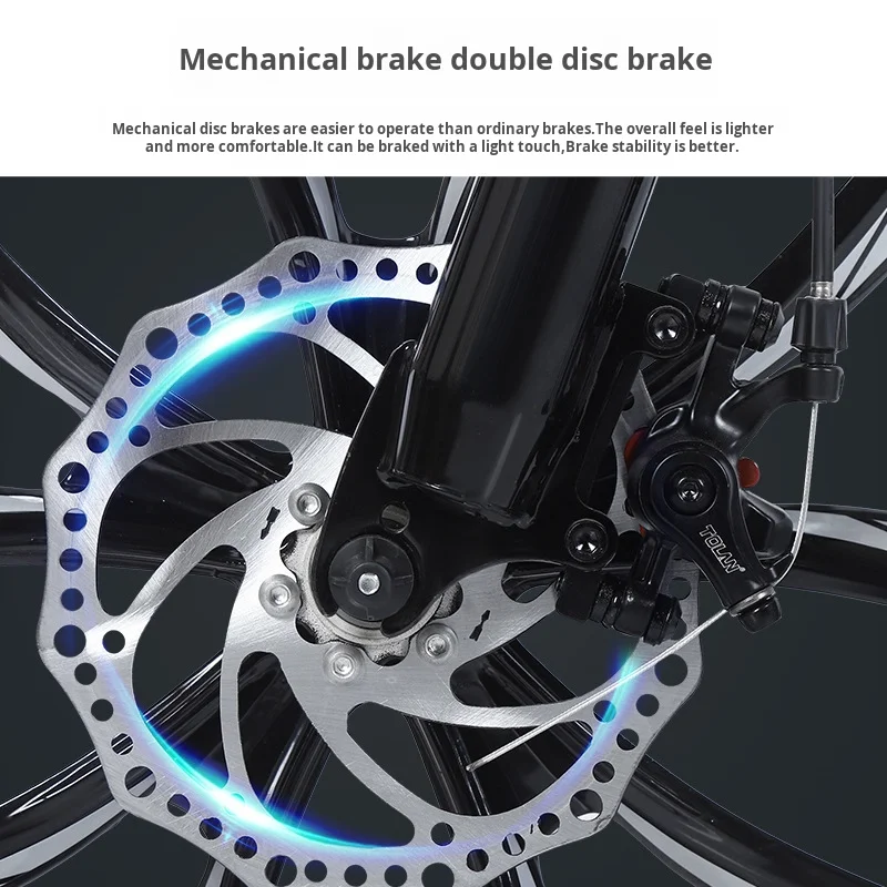 product wholesale 26 inch student bicycle cross border adult outdoor off road mountain bike variable speed shock absorption disc brake-5