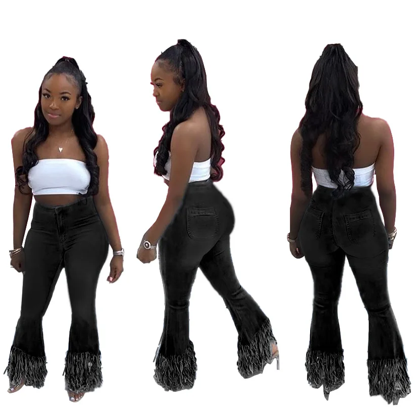 ladies jean style trousers