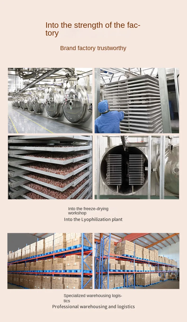 OEM Processing Custom Freeze Dried Pet Snacks with Chicken Duck Quail & Salmon Grains for Chickens Skin & Coat Health supplier