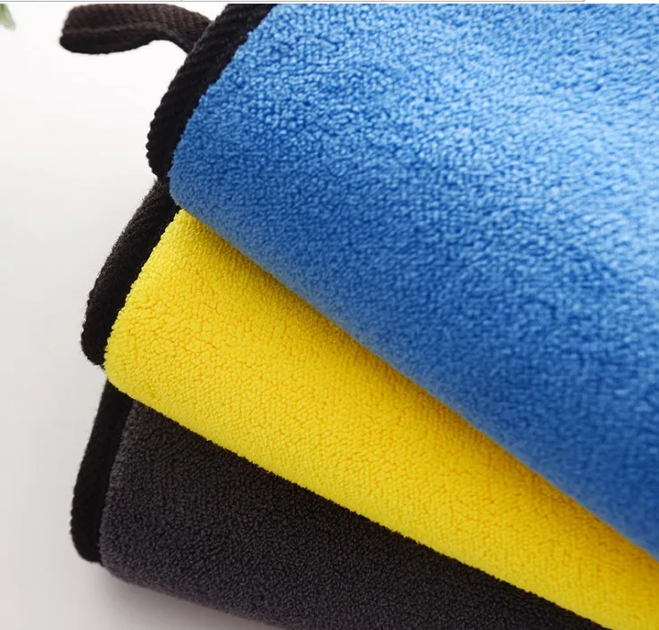 Microfiber coral fleece cleaning towel 