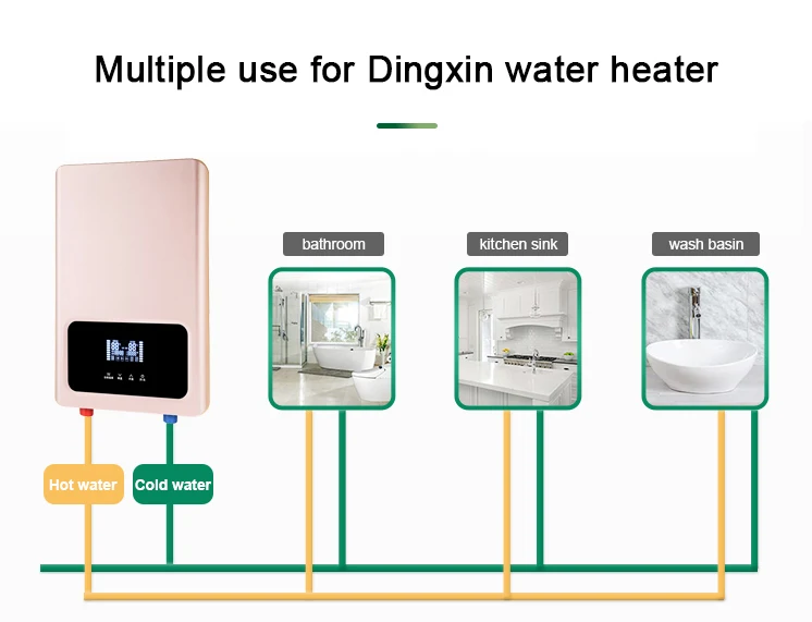 10kw Electric Water Heater Instant Water Heater For Bath Shower Buy