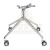 New 4 star pitched base detachable sofa base aluminum lounge chair 360 degree swivel base