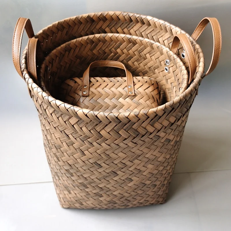 woven toy storage basket